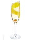 Swinger Drinks-Champagne Cocktail